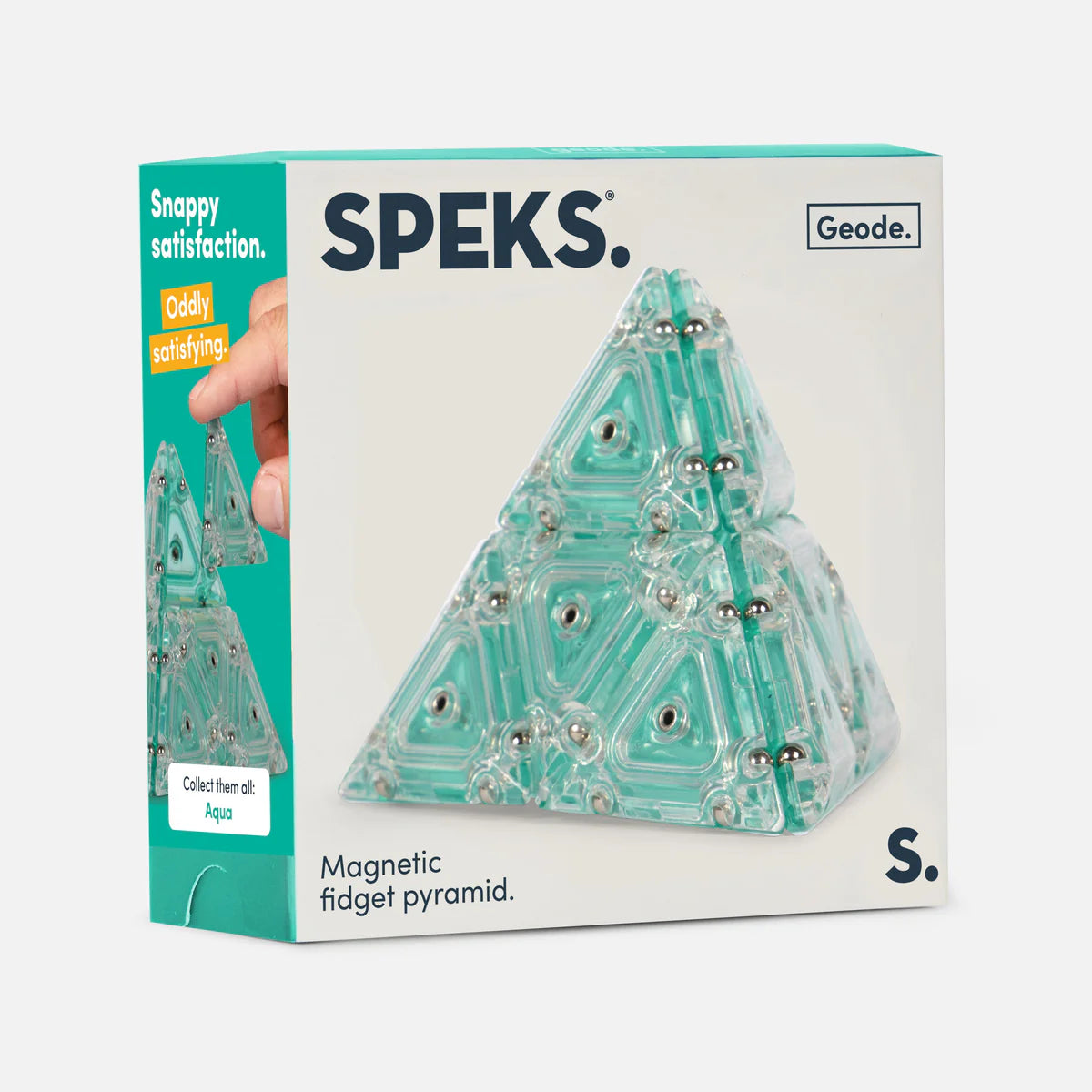 Geode Magnetic Fidget Pyramid