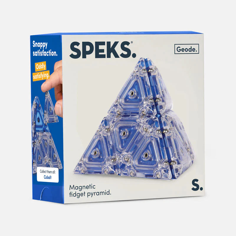 Geode Magnetic Fidget Pyramid