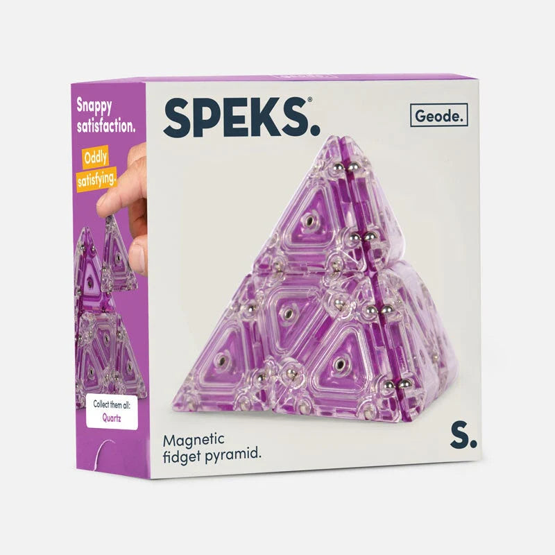 Geode Magnetic Fidget Pyramid