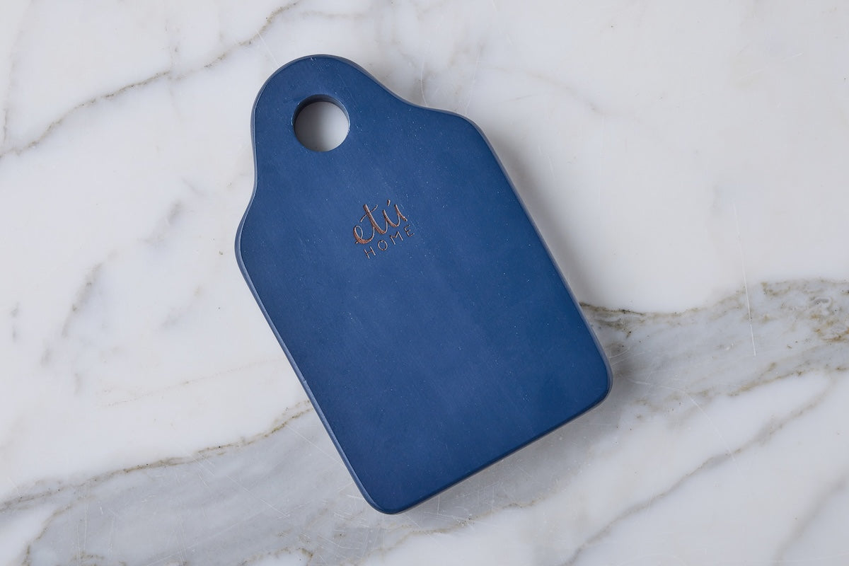 Mini Appetizer Board, Small, Navy Blue
