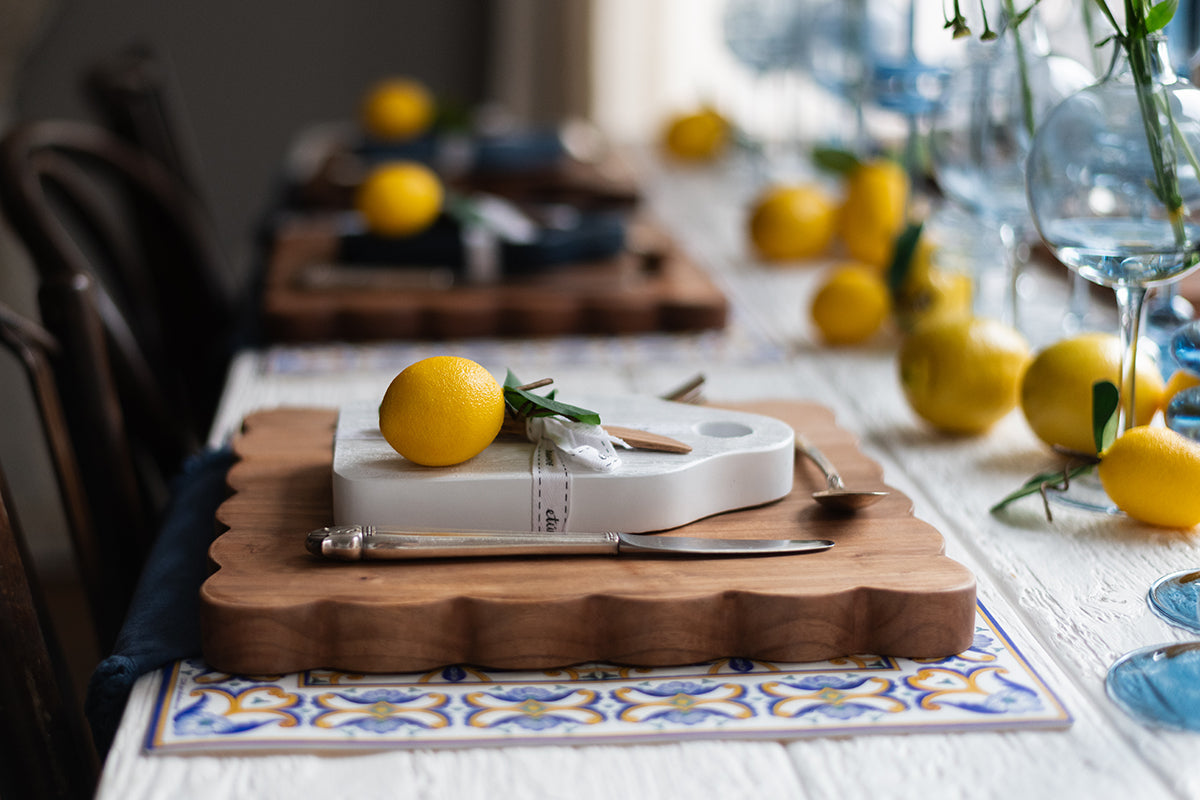 Mini Appetizer Board, Small, White