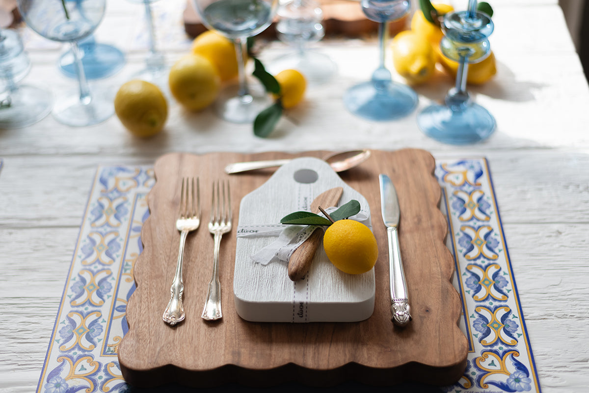 Mini Appetizer Board, Small, White