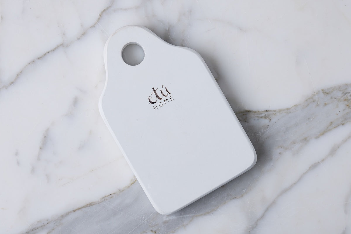 Mini Appetizer Board, Small, White