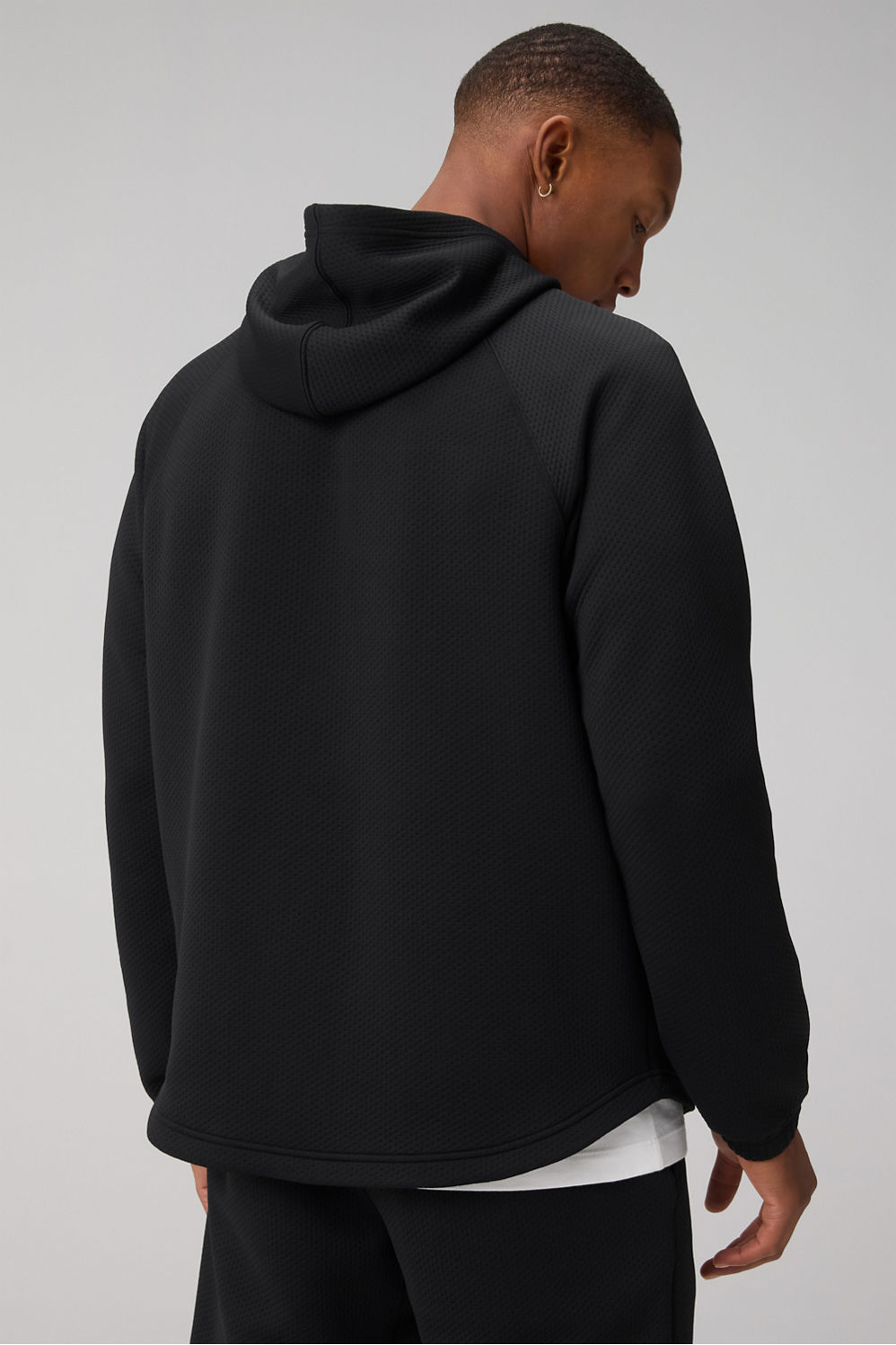 The Gridtech Quarter Zip Hoodie