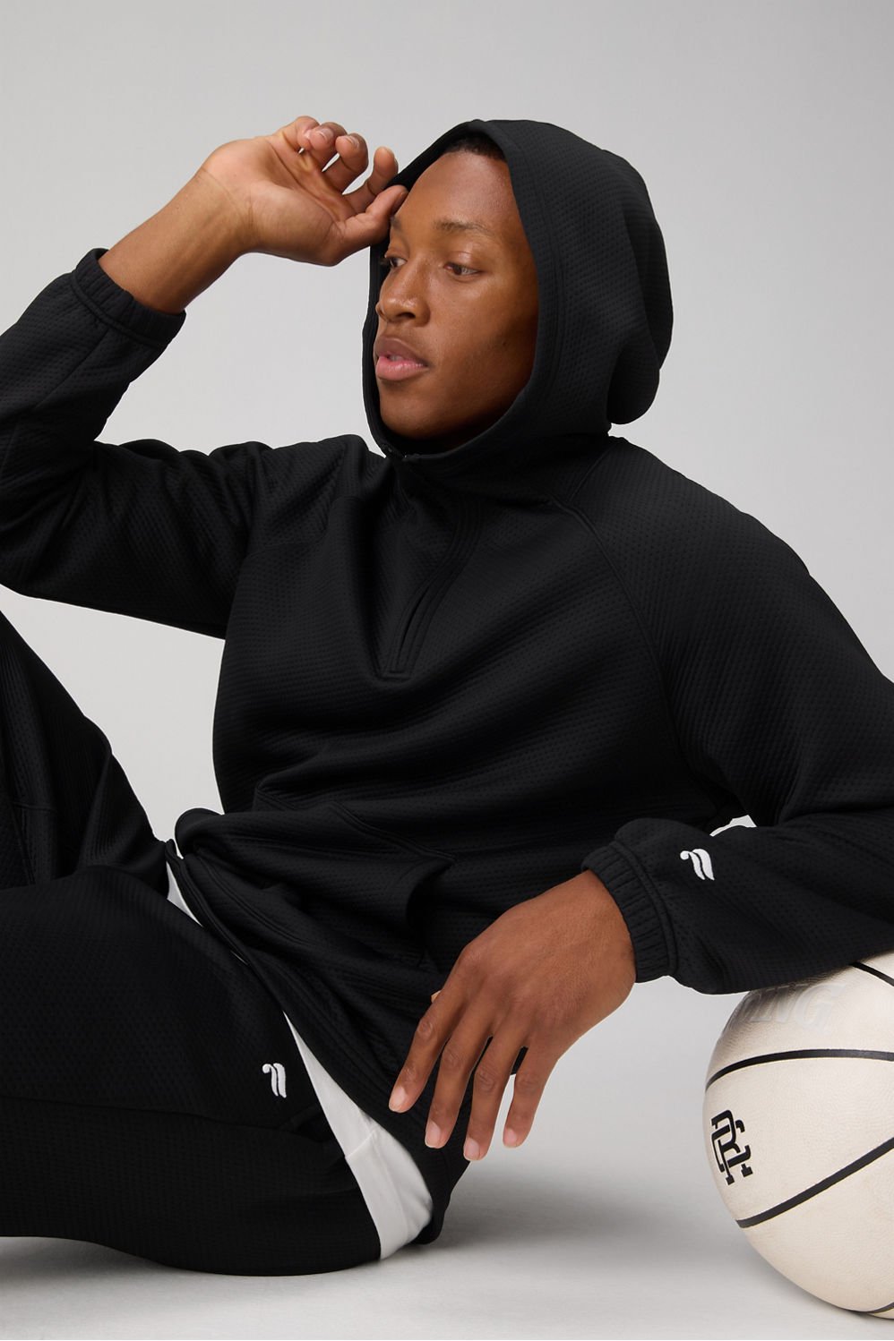The Gridtech Quarter Zip Hoodie