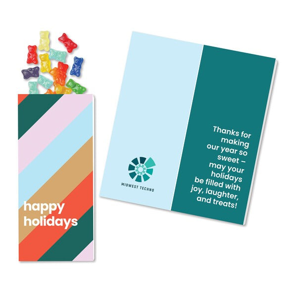 Full-Color Custom Card with Albanese® Gummi Bears