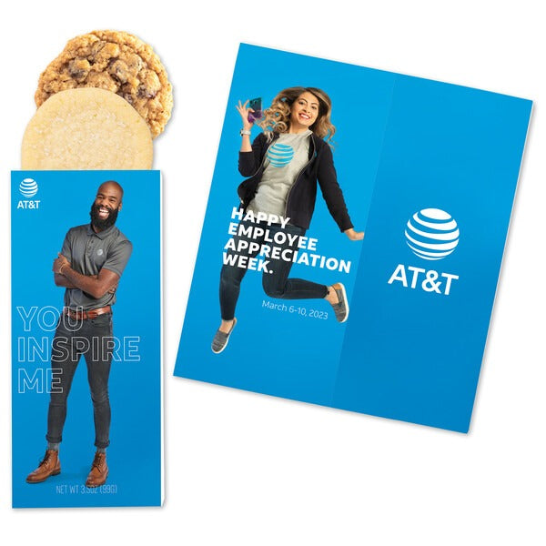 Full-Color Custom Card with Homestyle Cookie Duo
