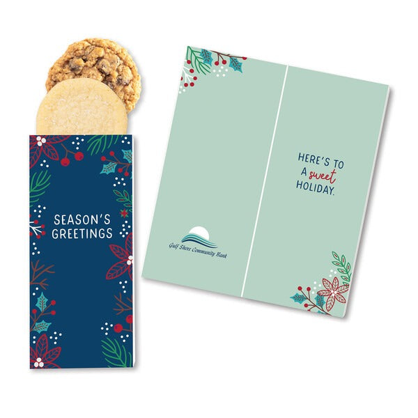 Full-Color Custom Card with Homestyle Cookie Duo