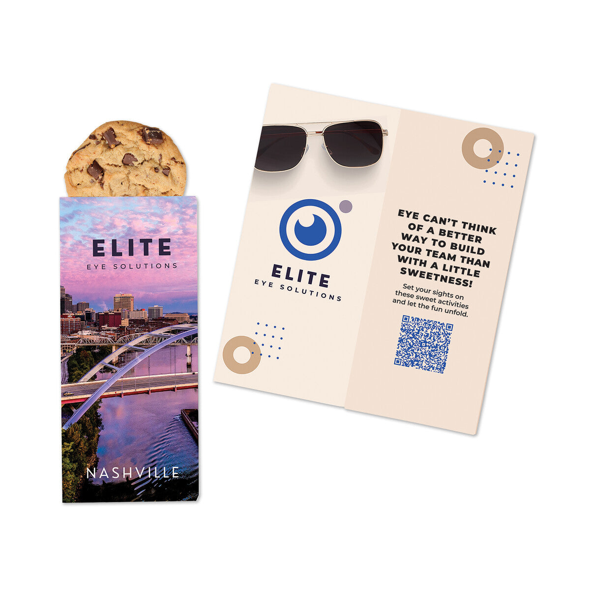 Full-Color Custom Sweeter Cards with Chocolate Chip Cookies