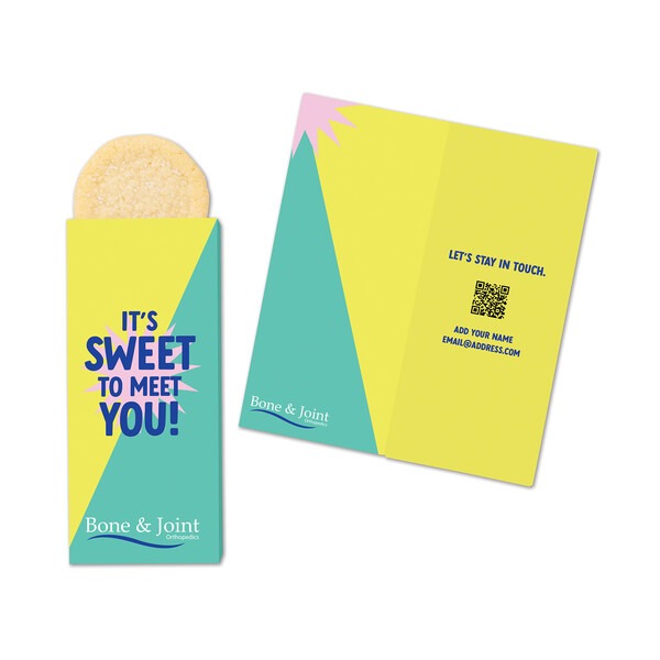 Full-Color Custom Card with Sugar Cookies