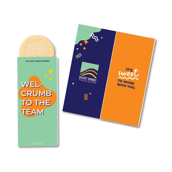 Full-Color Custom Card with Sugar Cookies