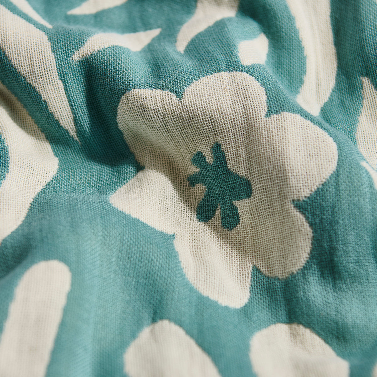 Sunny Driftweave Turkish Towel - Sky Blue