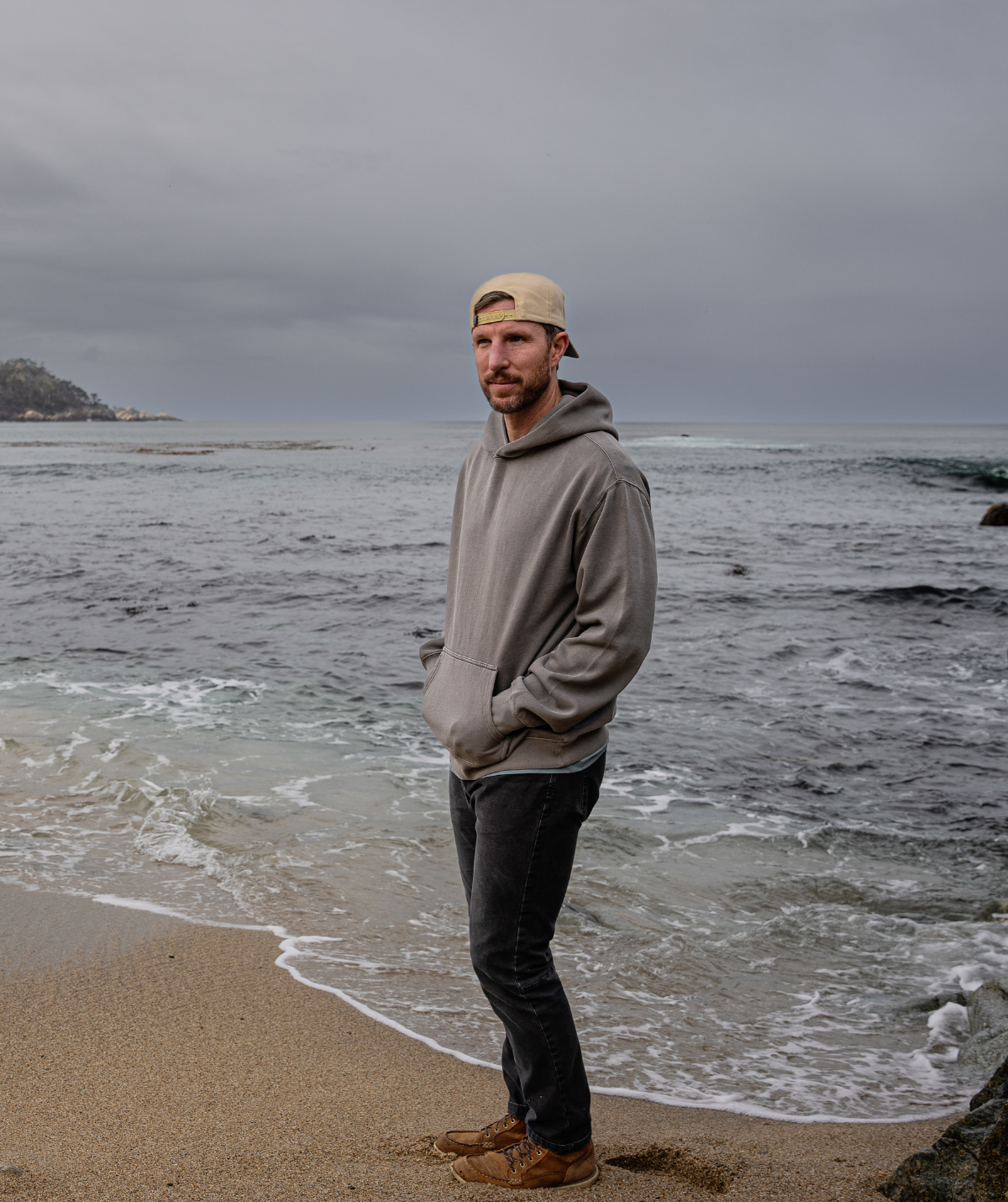 Sur Hoodie - Faded Grey