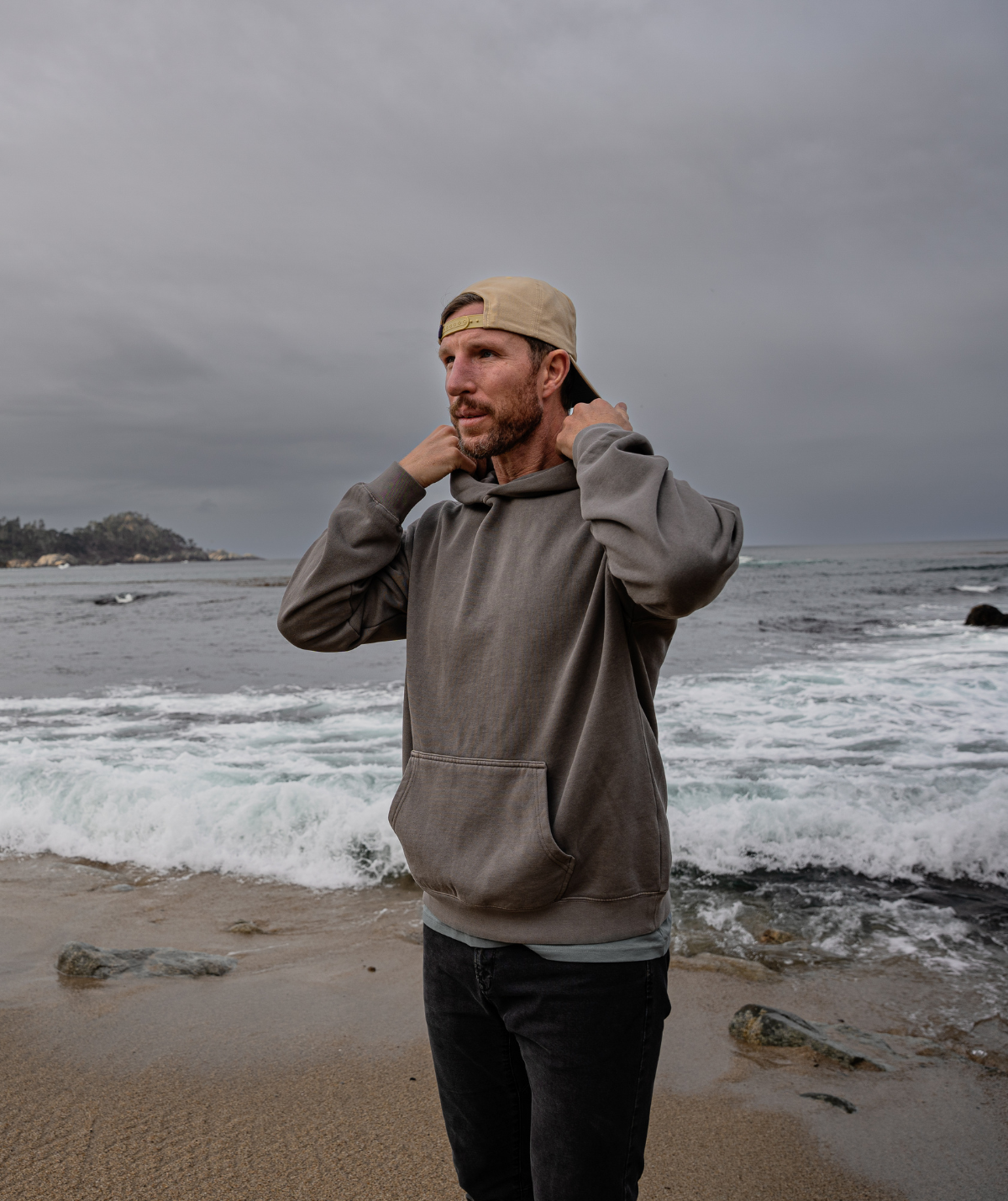 Sur Hoodie - Faded Grey