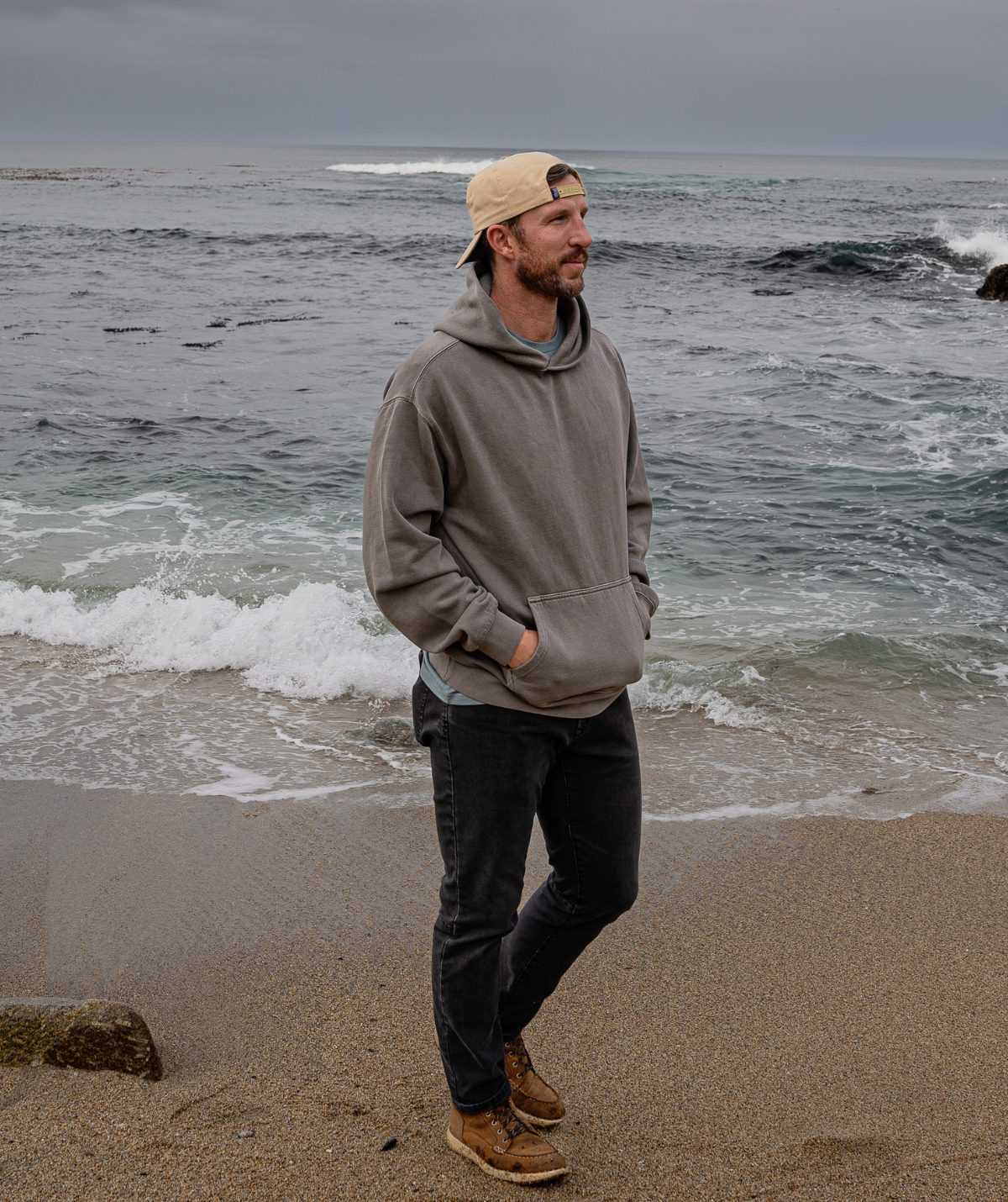 Sur Hoodie - Faded Grey