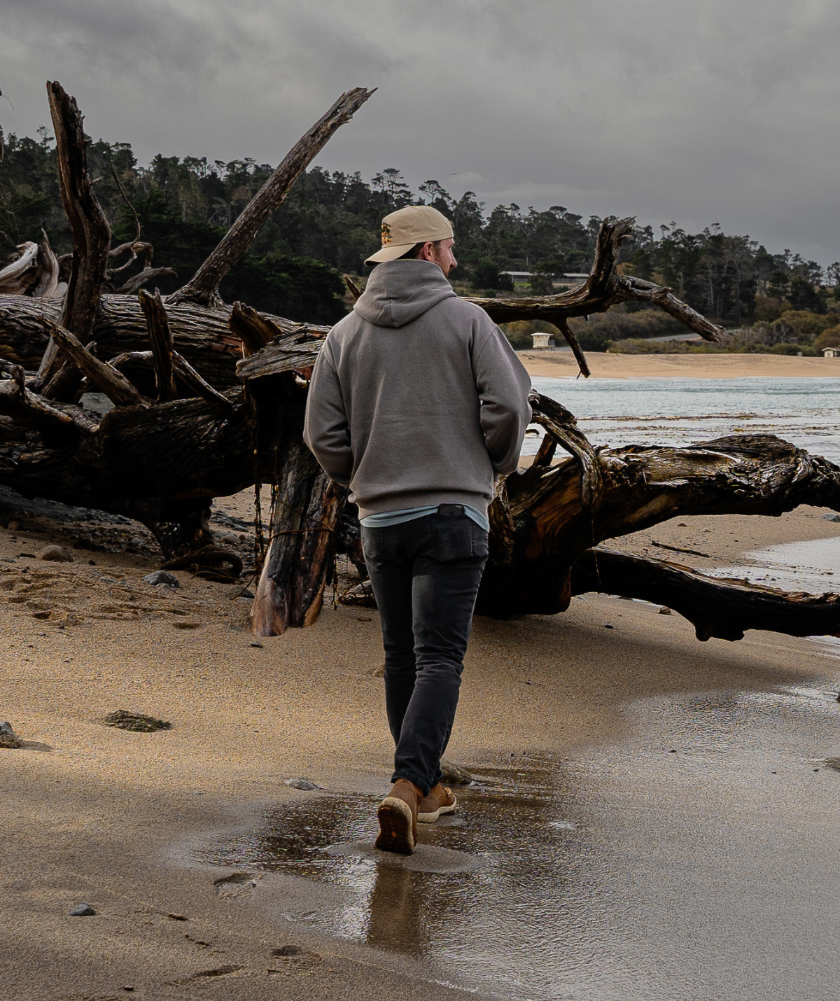 Sur Hoodie - Faded Grey