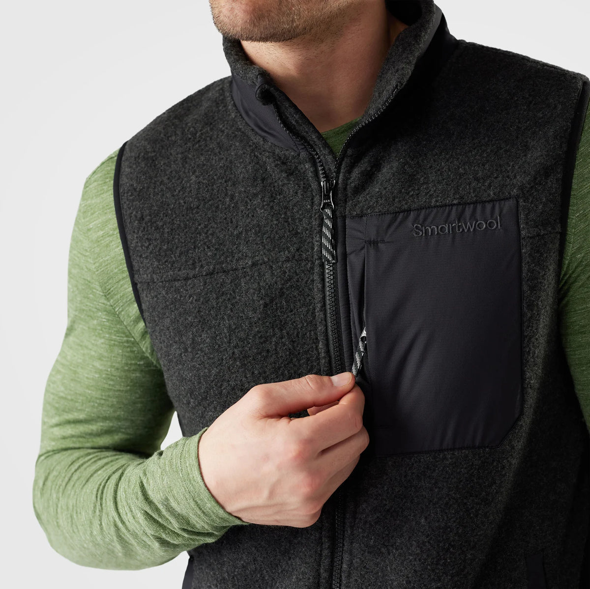 Men's Second Cut Fleece Vest