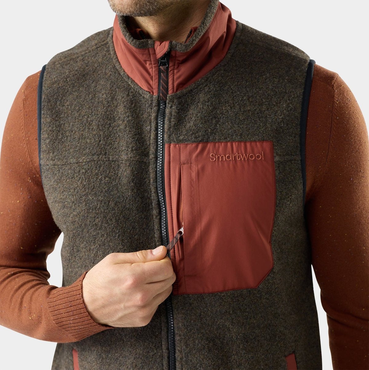 Men's Second Cut Fleece Vest