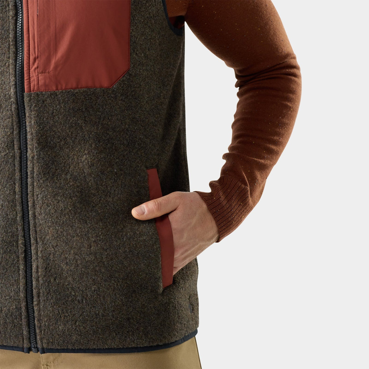 Men's Second Cut Fleece Vest