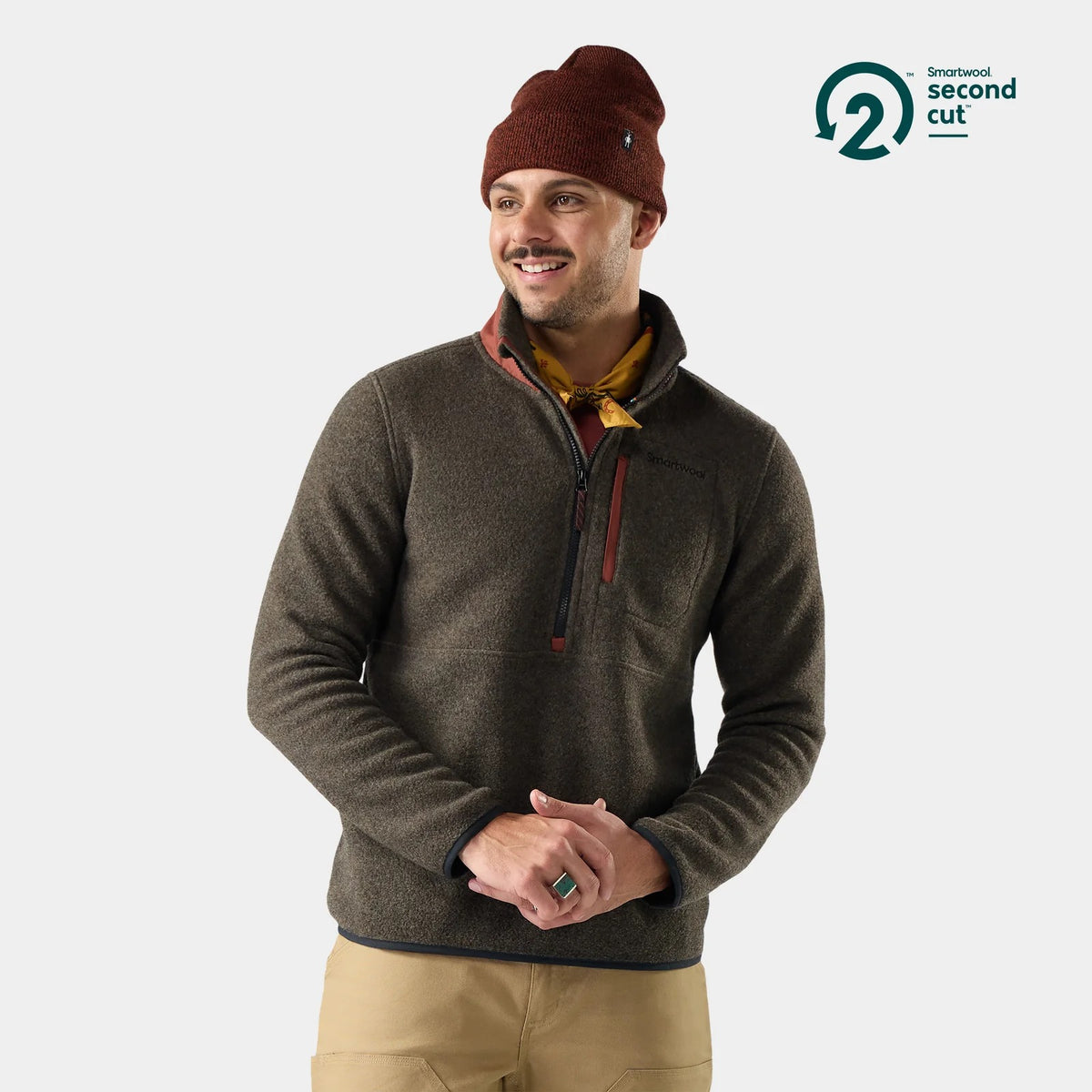 Men's Second Cut Fleece 1/2 Zip