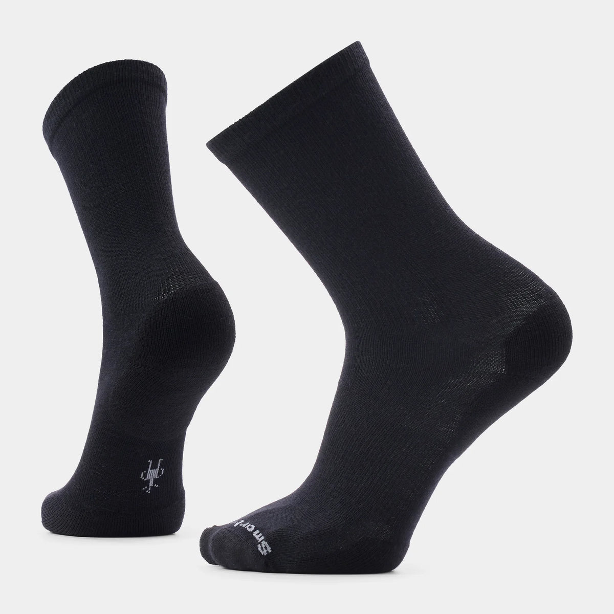 Everyday Solid Rib Crew Socks