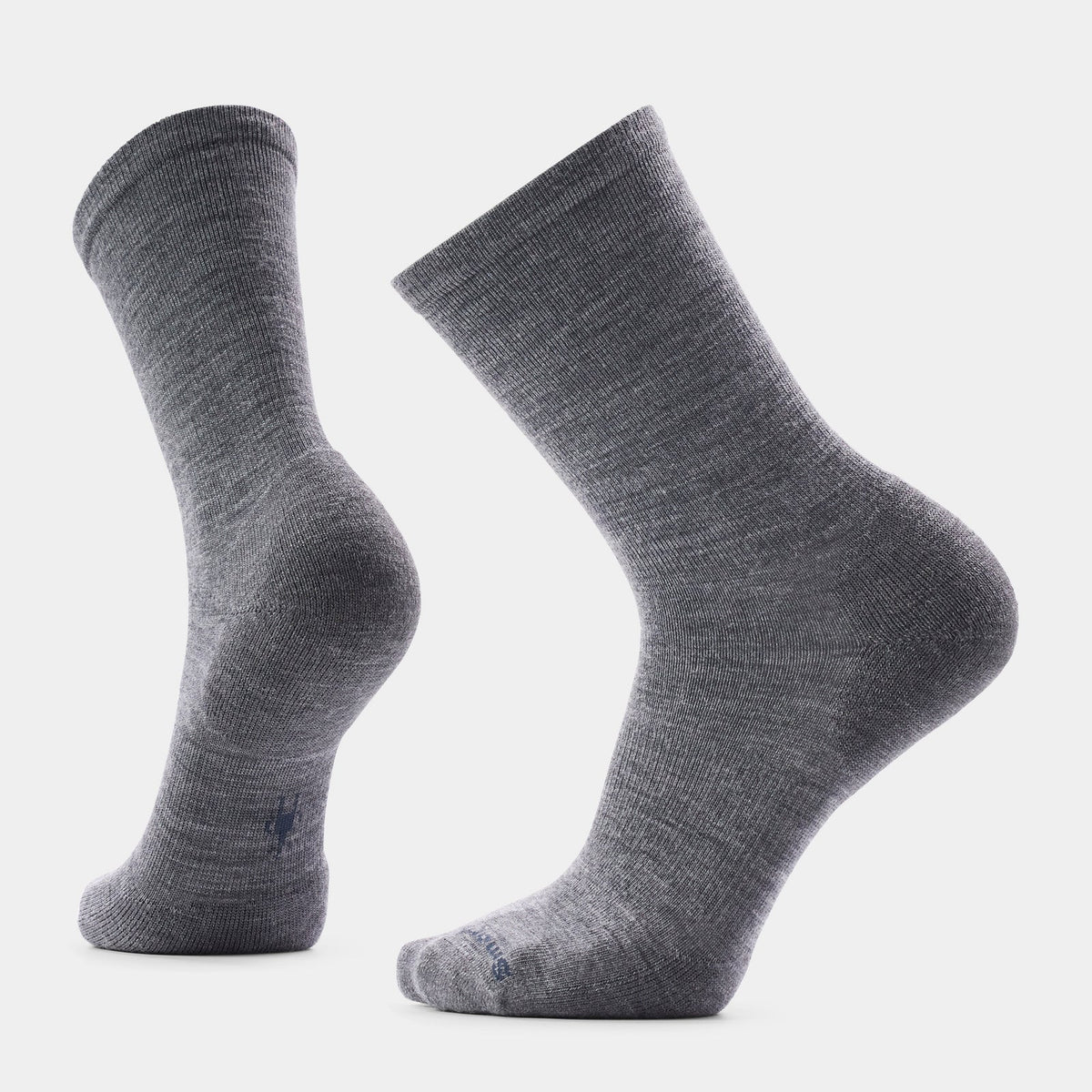 Everyday Solid Rib Crew Socks