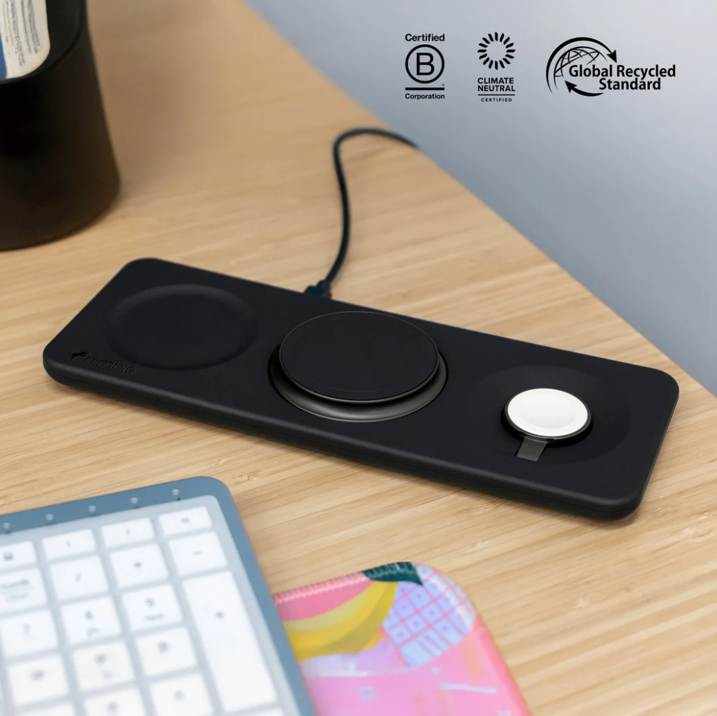 PODIUM 3-in-1 Wireless Charger