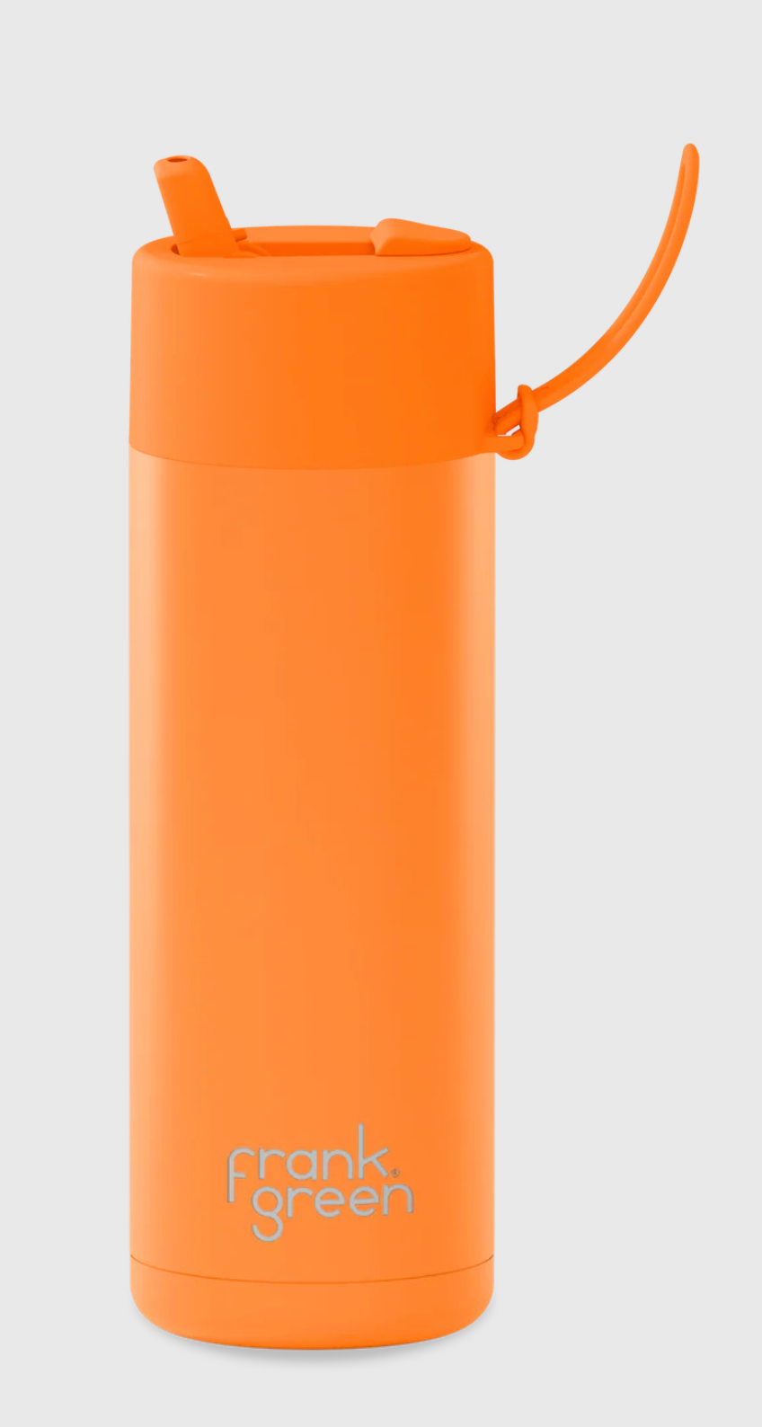 Ceramic Reusable Bottle - Flip Straw Lid