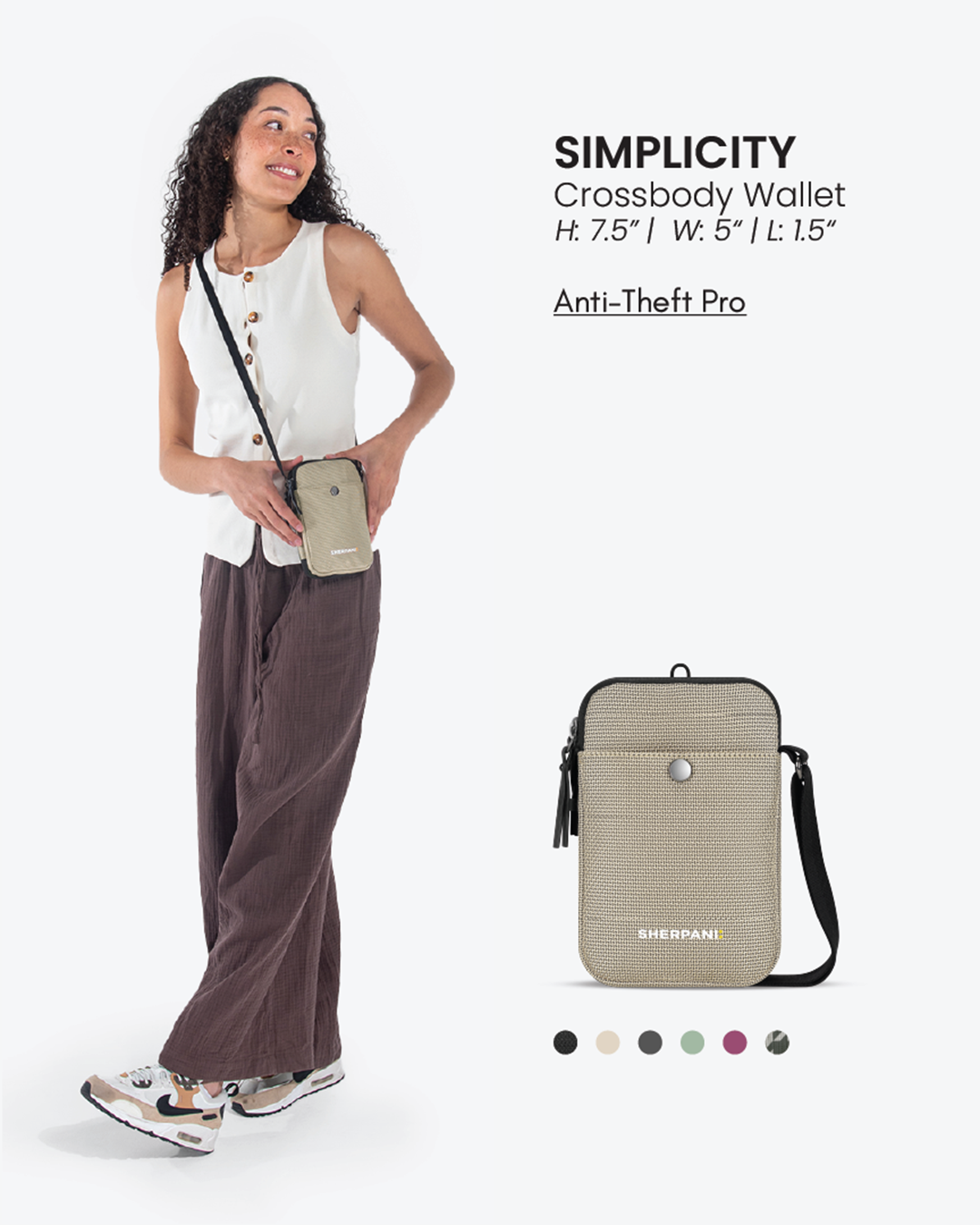 Simplicity AT | Crossbody Wallet