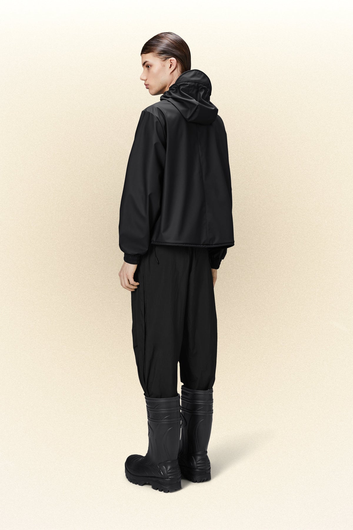 Rains String W Jacket Jackets 01 Black