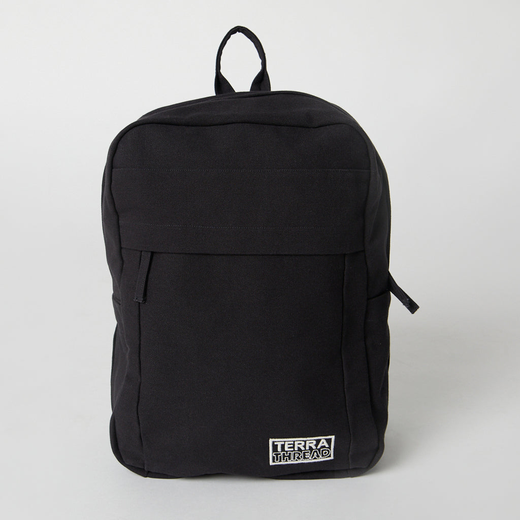 black cotton backpack#color_ivory-black