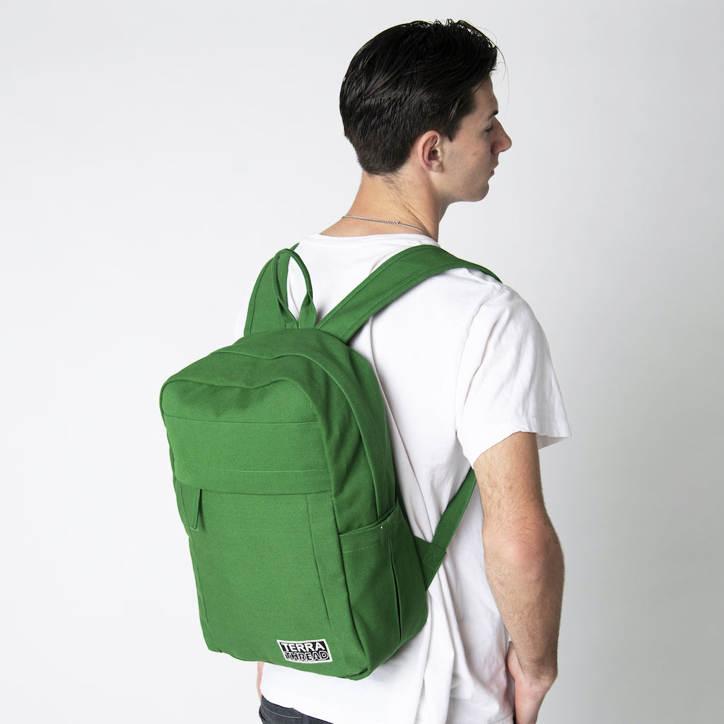 green backpack#color_moss-green