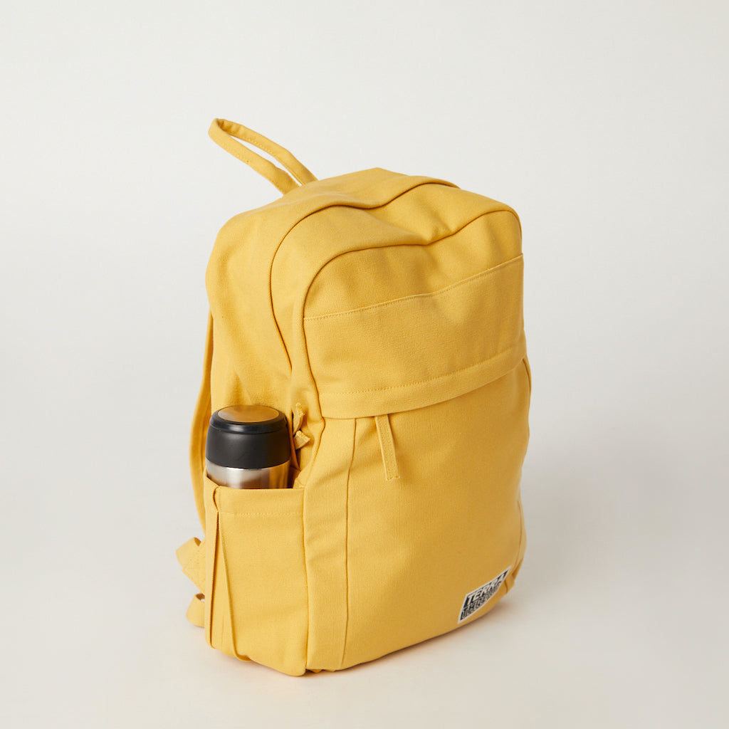 eco friendly backpacks for school#color_mustard-yellow