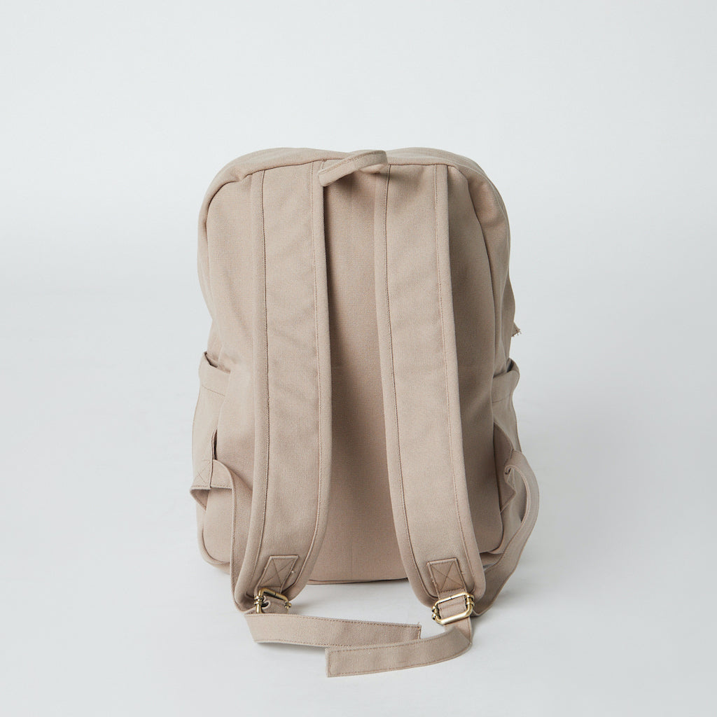 beige canvas backpack#color_sand-dune