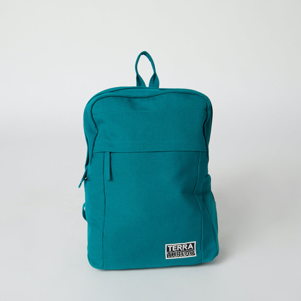 teal backpacks