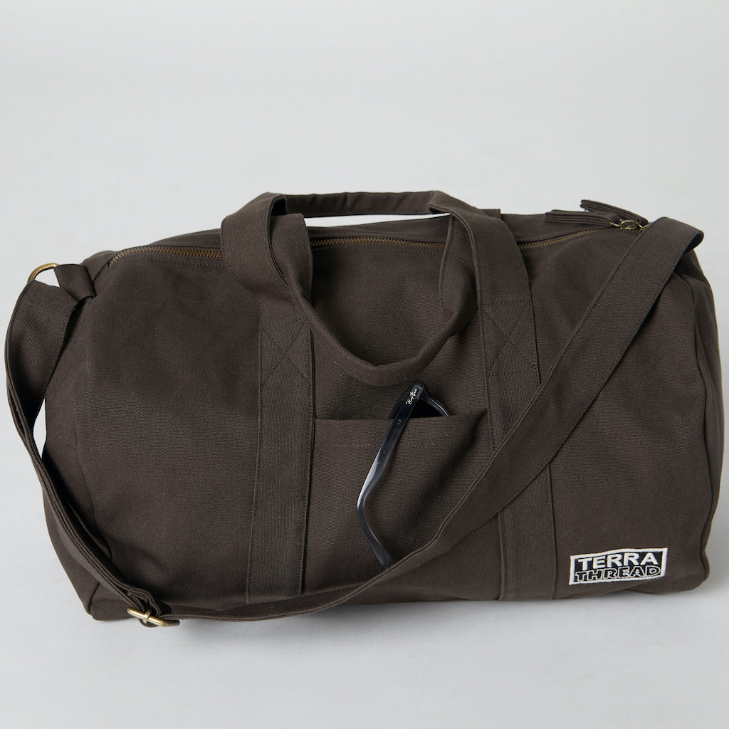 cool gym bags for men brown color#color_chestnut-brown