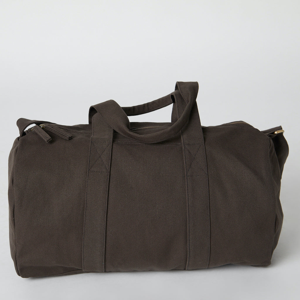 small gym bags for women organic cotton#color_chestnut-brown
