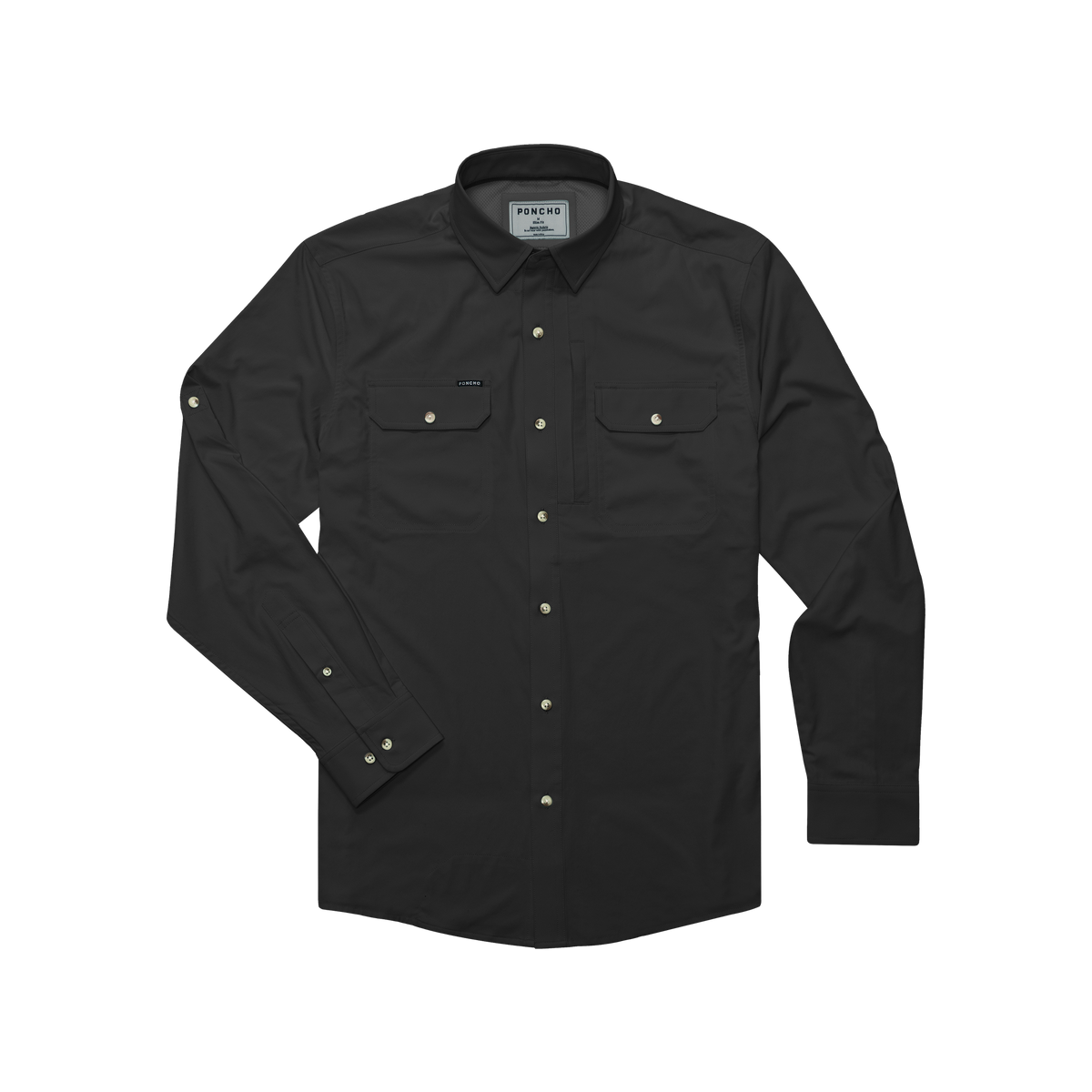 Product photo of the lack smoke shirt front