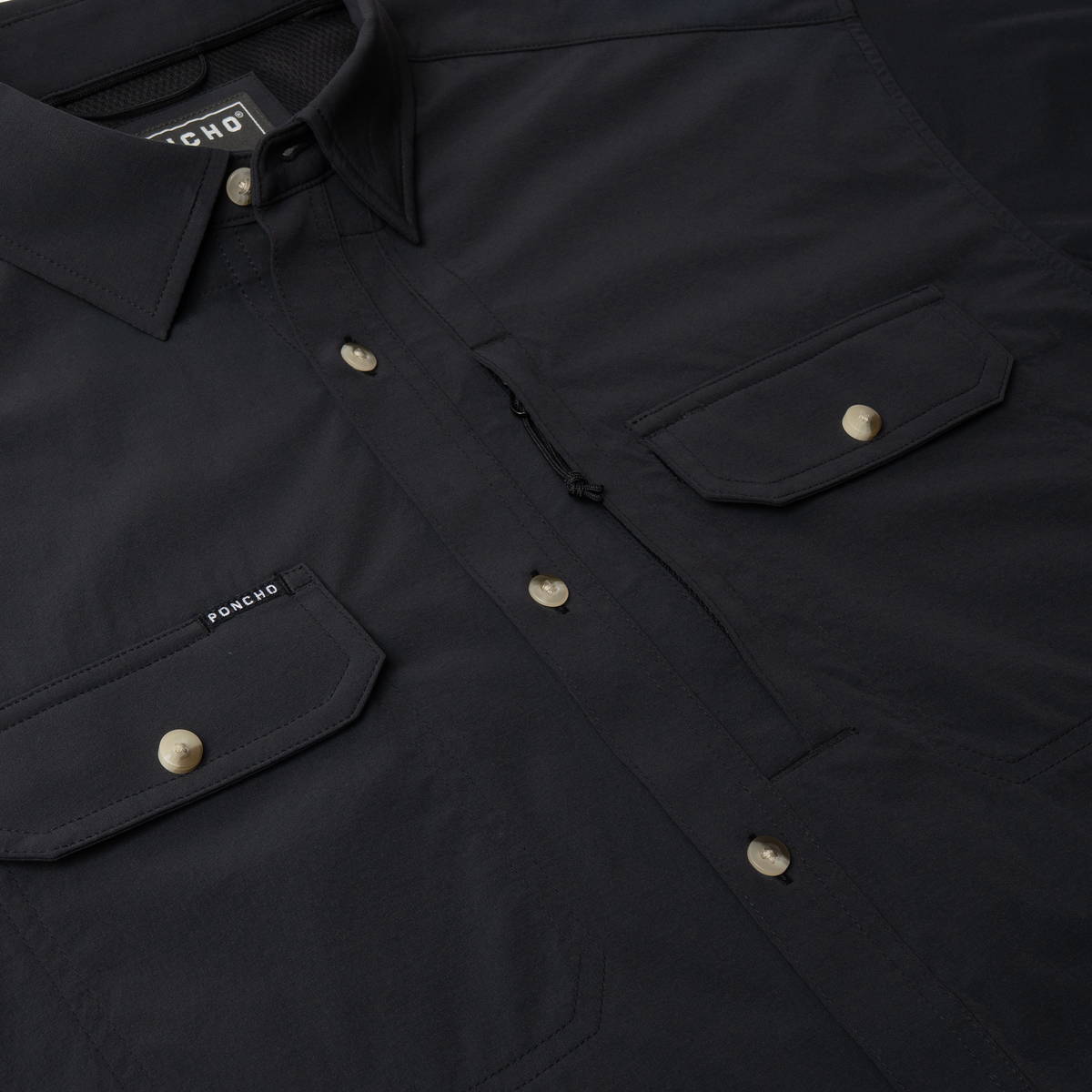 Flyover photo of The Farrier shirt