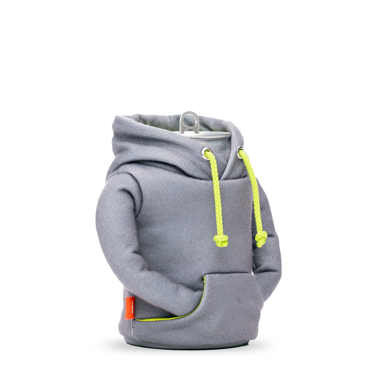 The Hoodie - Puffin Drinkwear drink sleeves #color_pewter-keylime-pie