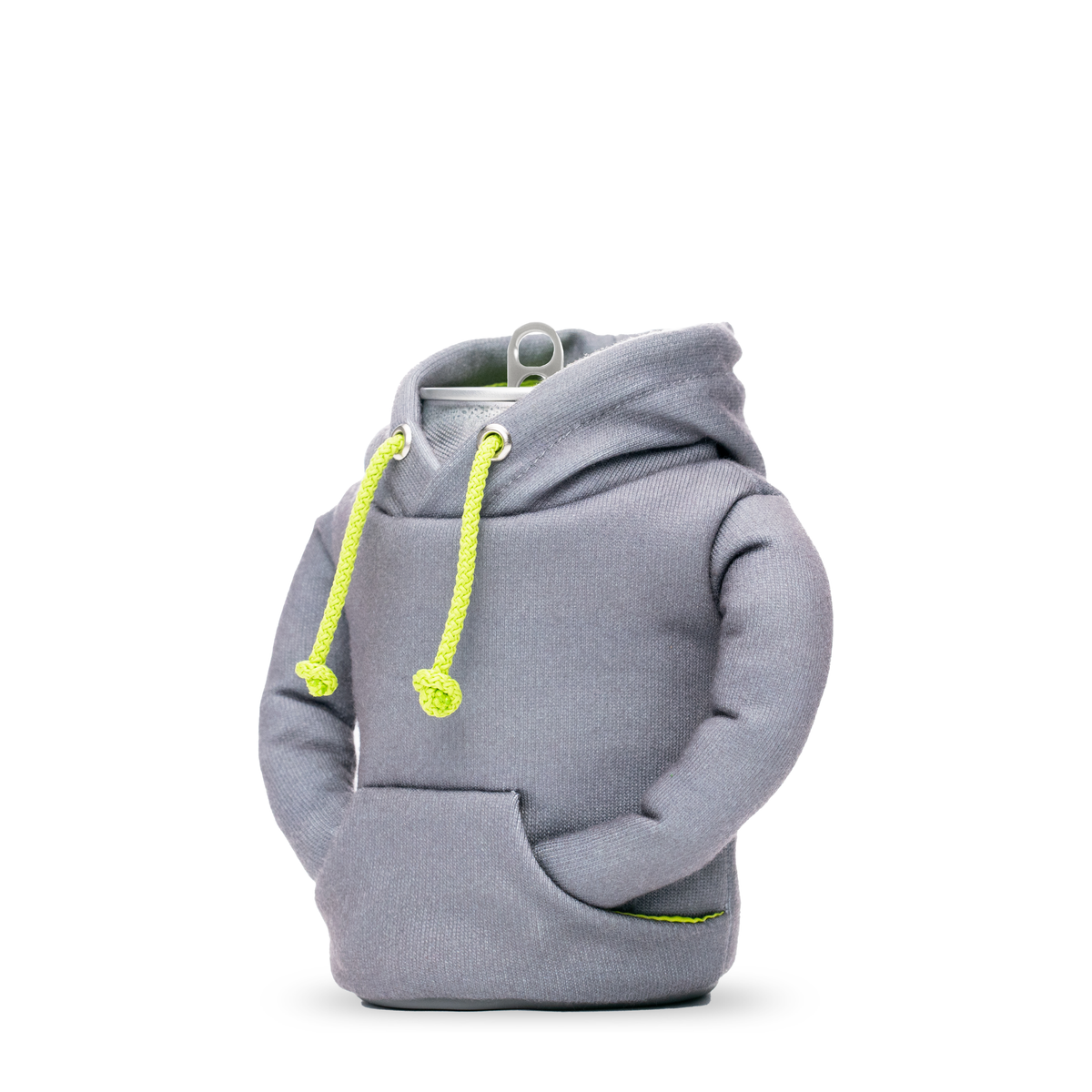 The Hoodie - Puffin Drinkwear drink sleeves #color_pewter-keylime-pie
