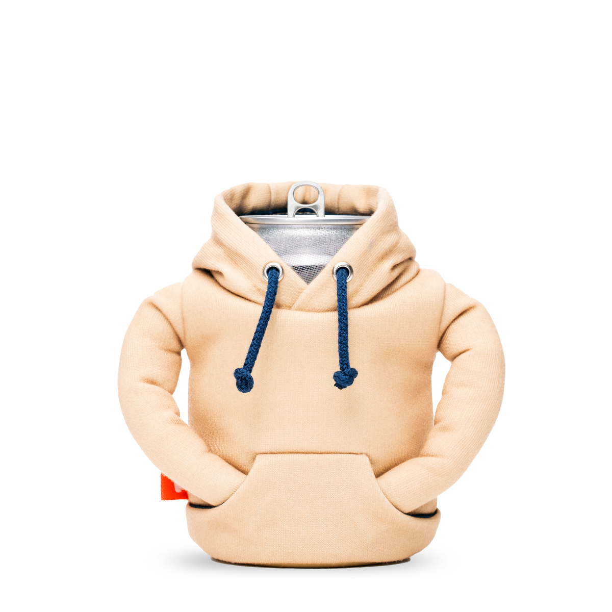 The Hoodie - Puffin Drinkwear drink sleeves #color_taco-tan-sailor-blue