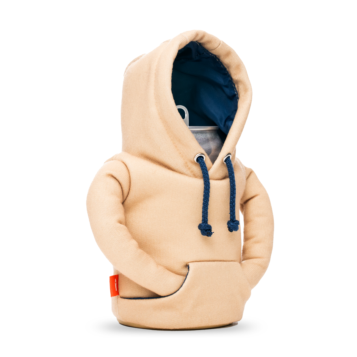 The Hoodie - Puffin Drinkwear drink sleeves #color_taco-tan-sailor-blue