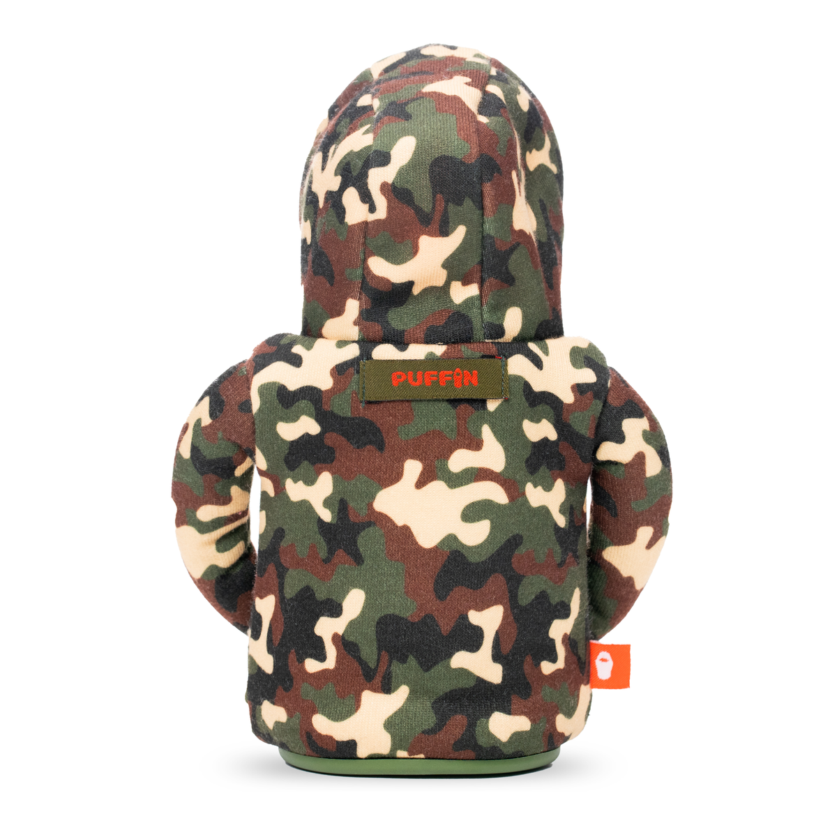The Hoodie - Puffin Drinkwear drink sleeves #color_woodsy-camo-puffin-red
