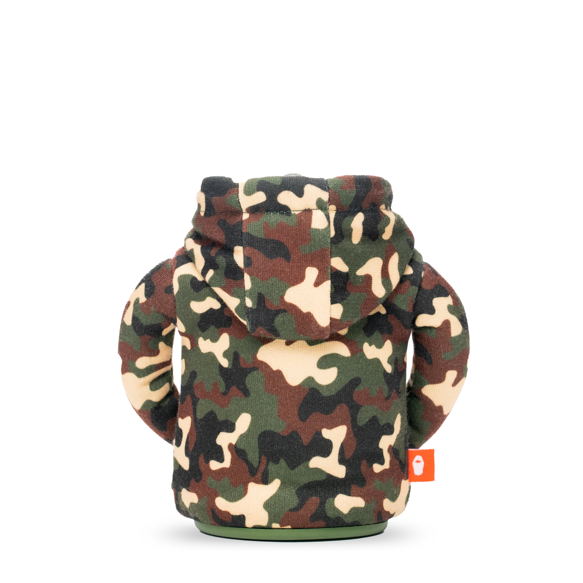 The Hoodie - Puffin Drinkwear drink sleeves #color_woodsy-camo-puffin-red