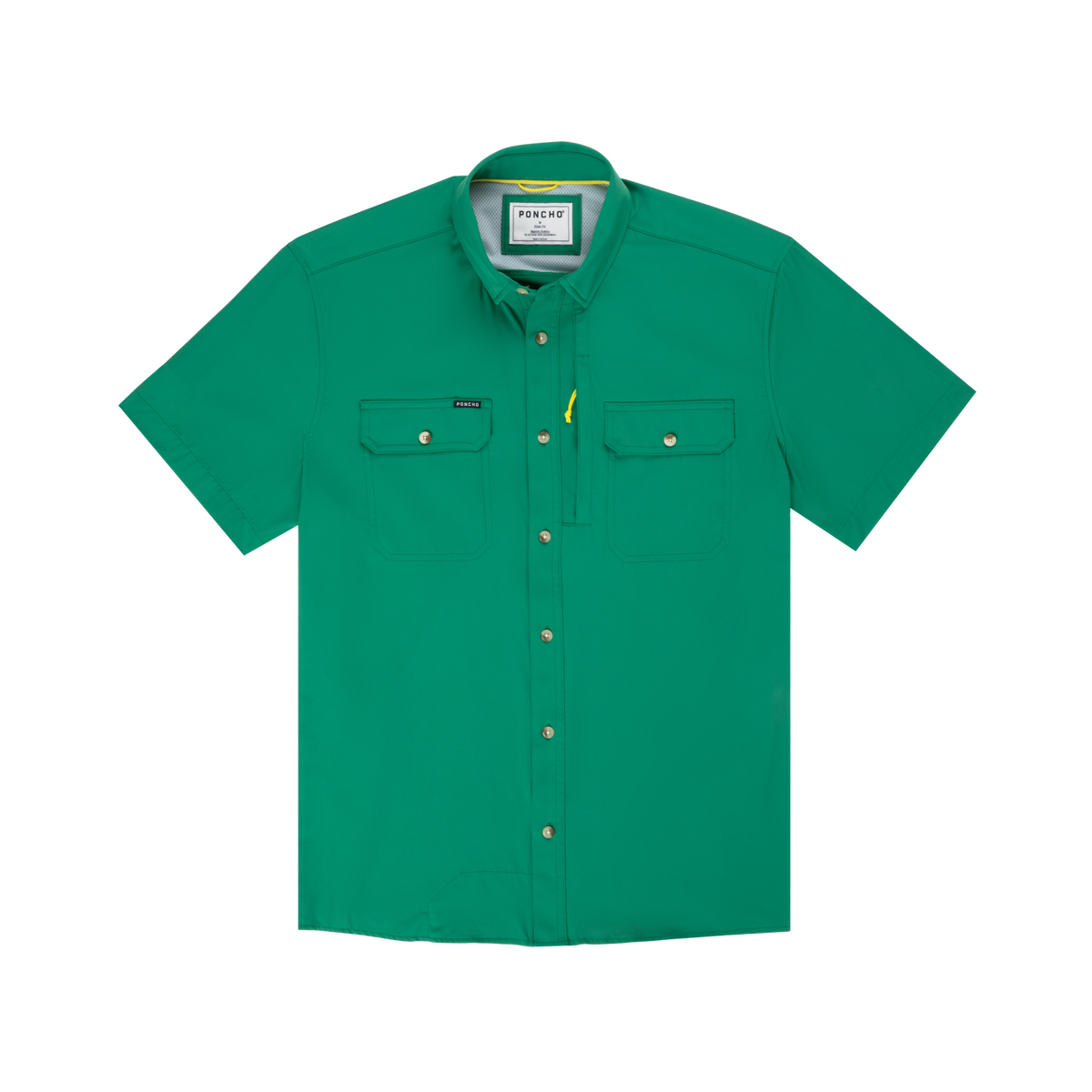 product photo the magnolia green shirt