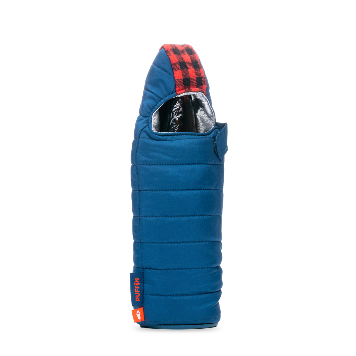 The OG - Puffin Drinkwear drink sleeves #color_sailor-blue-puffin-red