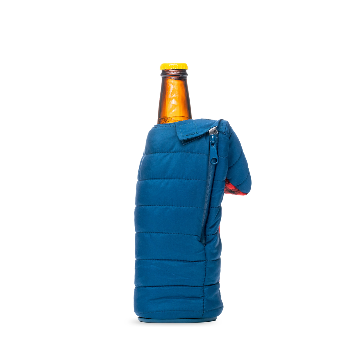 The OG - Puffin Drinkwear drink sleeves #color_sailor-blue-puffin-red