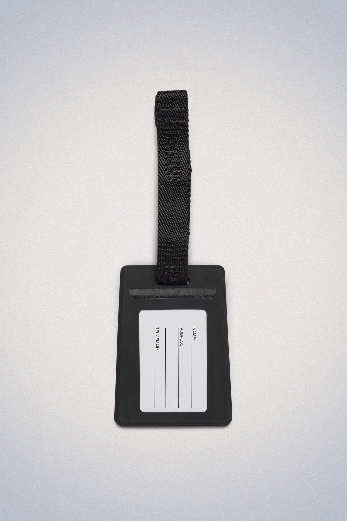 Rains Travel Tag Lifestyle 01 Black