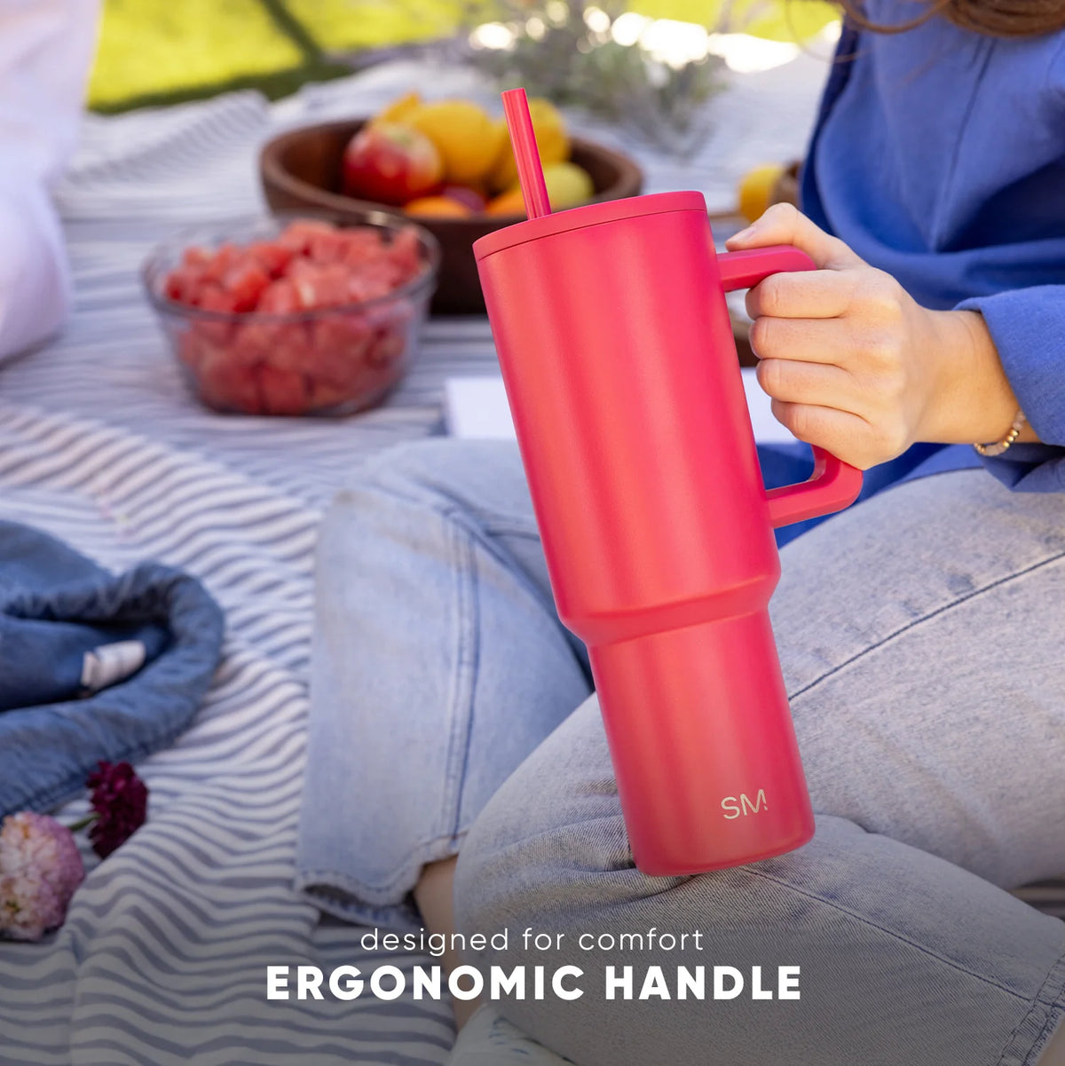 Trek Tumbler - 40oz - Almond Birch